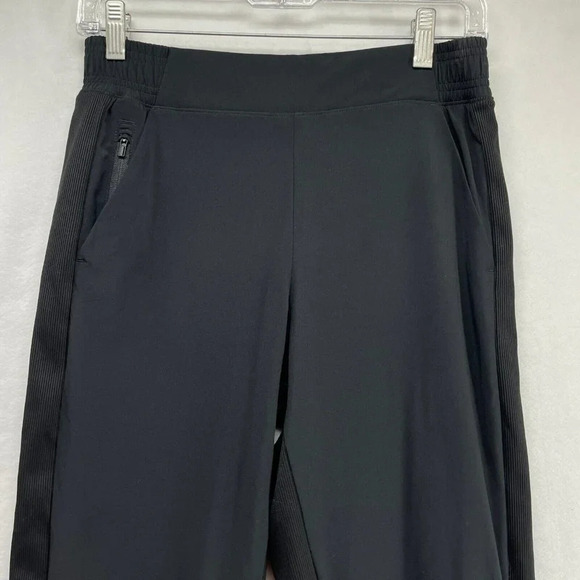 Athleta Pants Women's Sz 2 Slash Pockets Elastic Hem Stretch Gym Jogger Gray - Picture 8 of 11